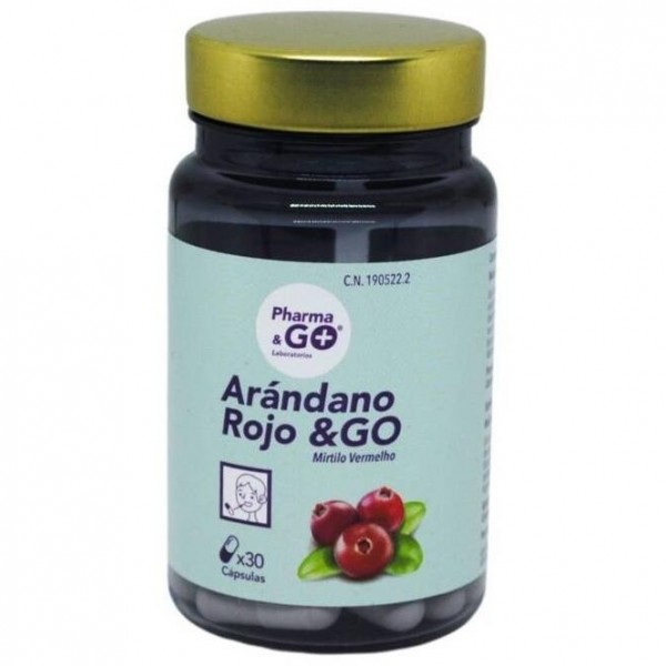 Laboratorios Pharma & Go Arandano Rojo&Go 30Caps