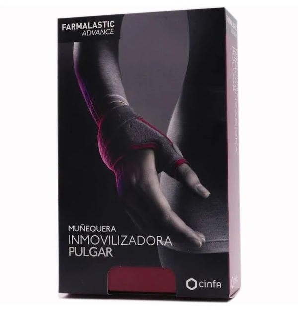 Muñequera Inmovilizadora Pulgar - Farmalastic Advance (1 Unidad Talla 1)