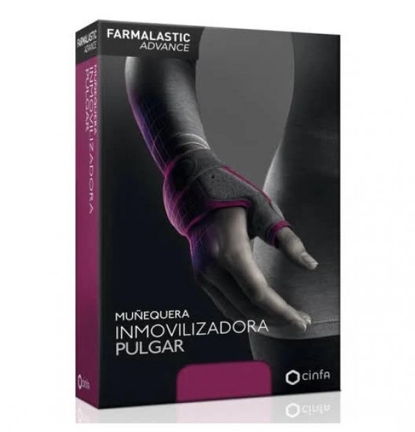 Muñequera Inmovilizadora Pulgar - Farmalastic Advance (1 Unidad Talla 1)