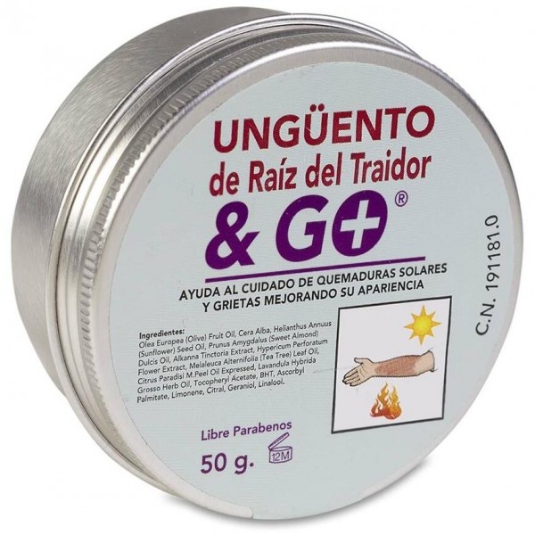 Pharma Y Go Ungüento De Raíz Del Traidor Y Go, 50 G