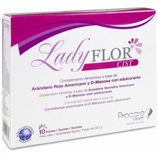Procare Health Ladyflor Cist 10 Sobres