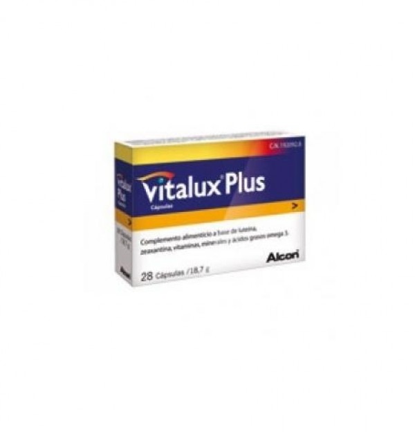 Vitalux Plus, 28 Capsulas. - Alcon