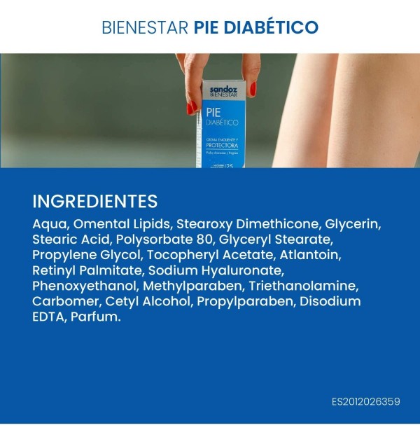 Sandoz Bienestar Pie Diabetico (100 Ml)