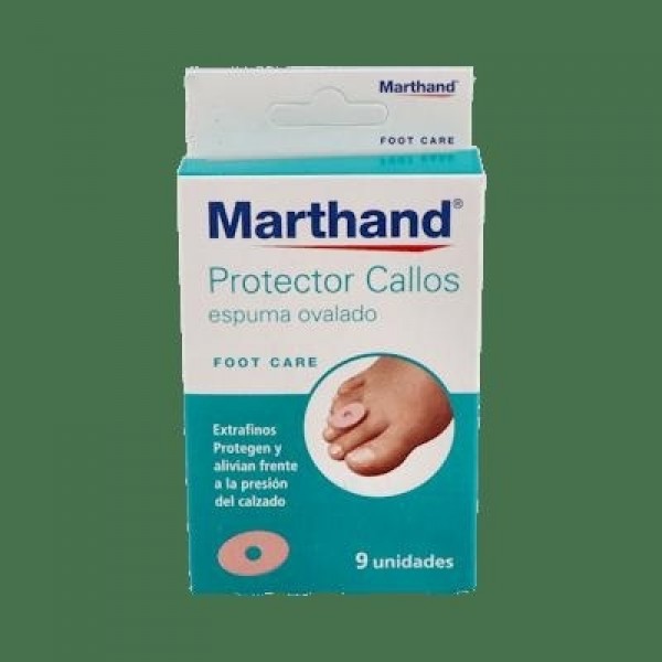 Marthand Protector Callos  Espuma Ovalado 9 U
