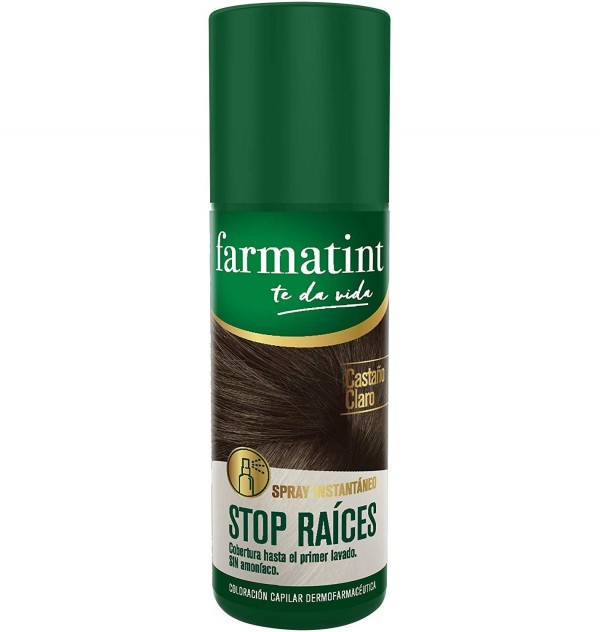 Farmatint Stop Raices (1 Spray 75 Ml Tono Castaño Claro)