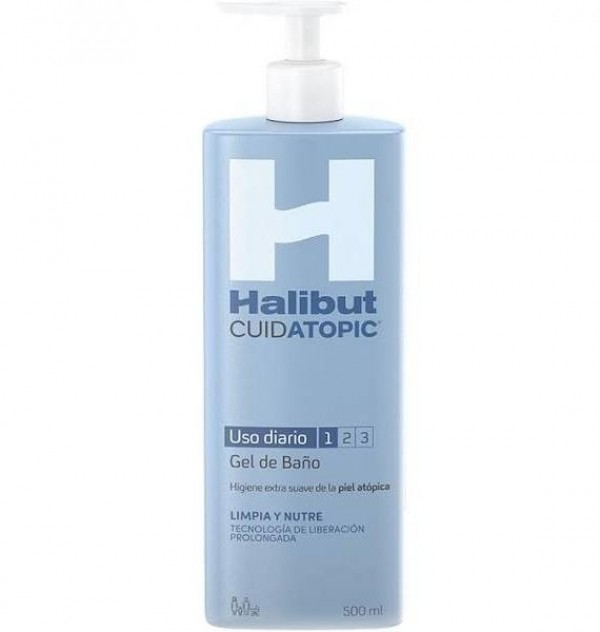 Halibut Cuidatopic Gel De Baño (1 Envase 500 Ml)