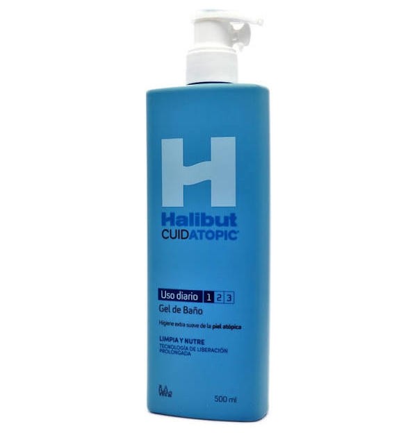 Halibut Cuidatopic Gel De Baño (1 Envase 500 Ml)