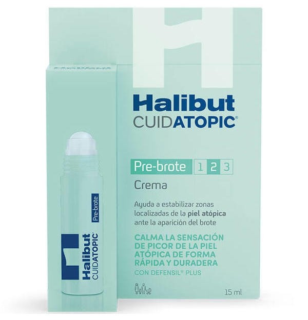 Halibut Cuidatopic Crema Pre-Brote (1 Envase 15 Ml)