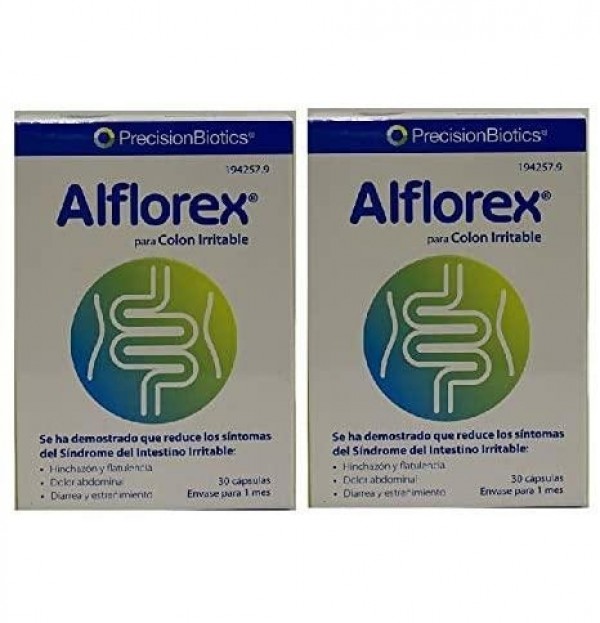 Alflorex Para Colon Irritable, 30 Capsulas. - Alflorex