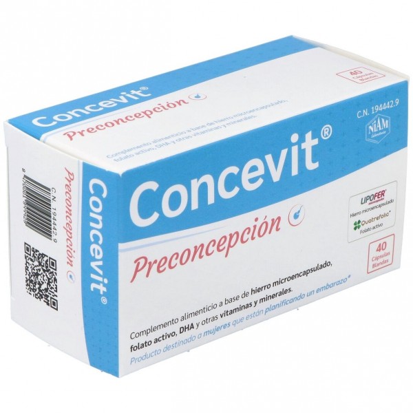 Niam Concevit Preconcepcion 40 Cápsulas