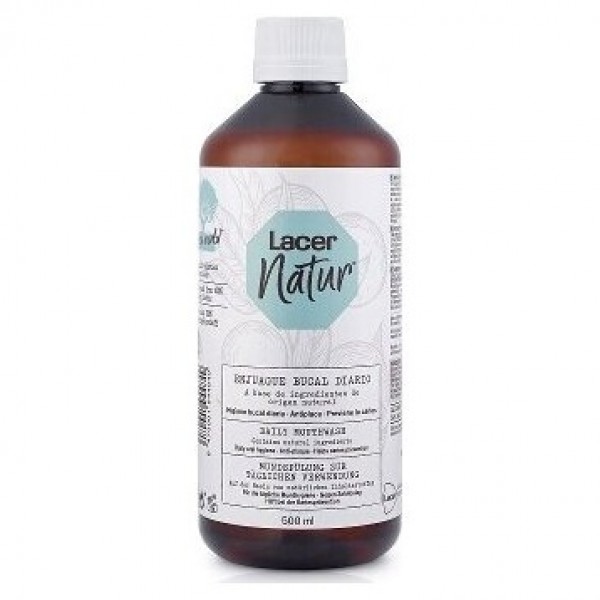 Lacer Natur Enjuague Bucal Diario 500 Ml