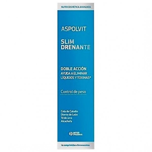 Aspolvit Slim Drenante 60Comp Efervescentes