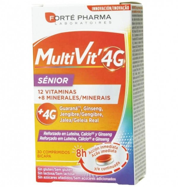 Multivit 4G Senior (30 Comprimidos)