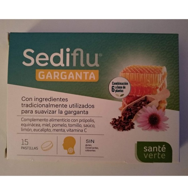 Sediflu Garganta (15 Pastillas)