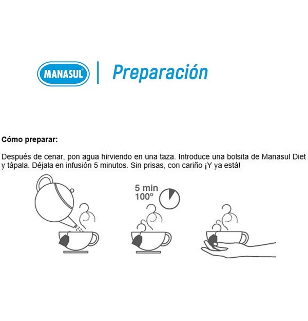 Manasul Diet, 25 Filtros. - Bio3