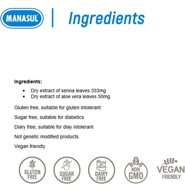 Manasul Aloe Cleanse, 30 Comp. - Bio3