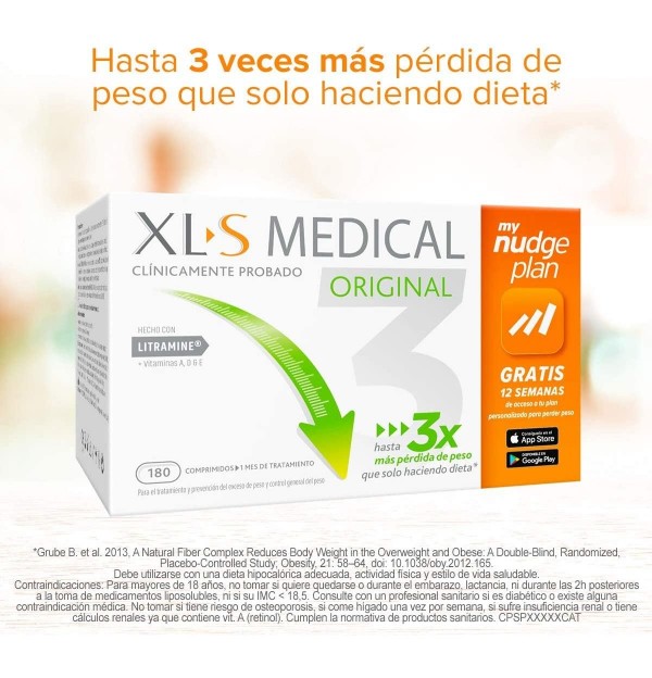 XLS Medical Original, 180 comp. - Perrigo