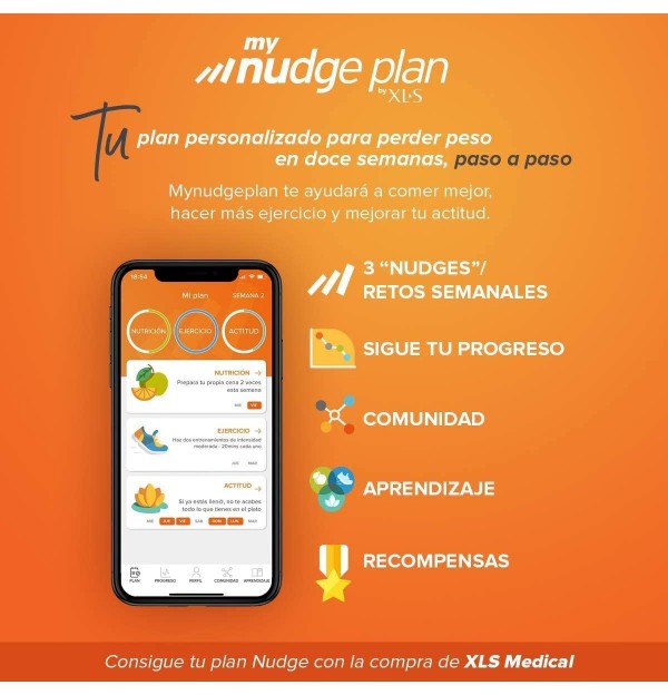 Xls Medical Forte 5 Nudge (180 Capsulas)