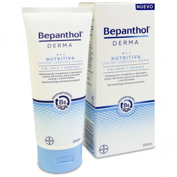 Bepanthol Derma Nutritiva Locion Corporal Diaria 200Ml