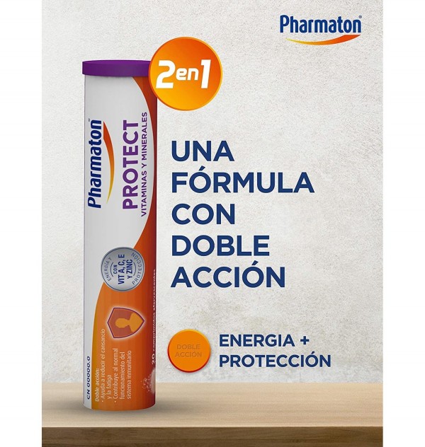 Pharmaton Protect (20 Comprimidos Efervescentes)