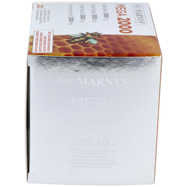Marnys Jalea Real Mega 2000 20 Ampollas