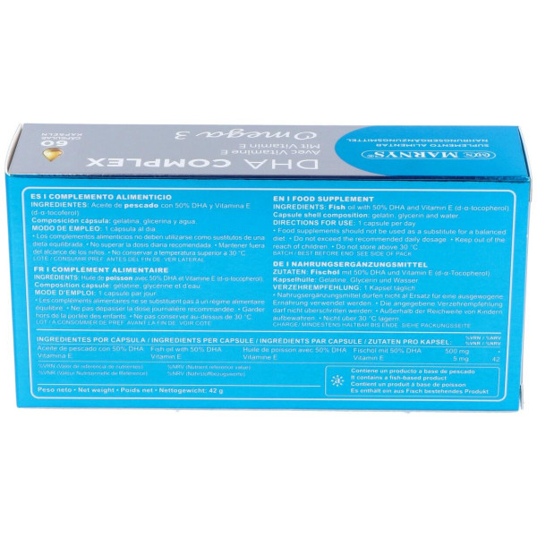 Dha Complex 515Mg. 60Perlas