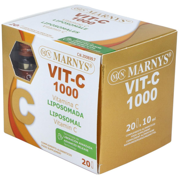 Vit C 1000 Vitamina C Liposomada 20Amp.