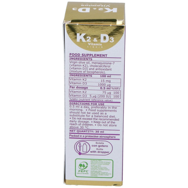 Marnys Vitamina K2+D3 30Ml