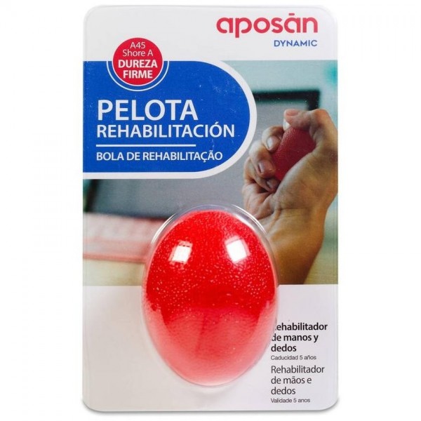 Aposán Dynamic Pelota Rehabilitación Dureza Firme, 1 Unidad