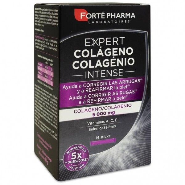 Forté Pharma Expert Colágeno Intense, 14 Sticks