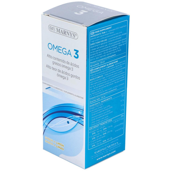 Omega 3 Marino Sabor Limon 125Ml.