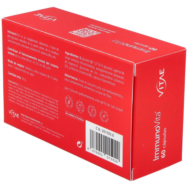 Vitae Inmunovita 60 Cápsulas
