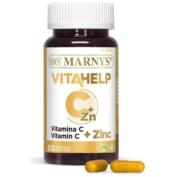 Marnys Vitahelp Vitamina C + Zinc En Cápsulas
