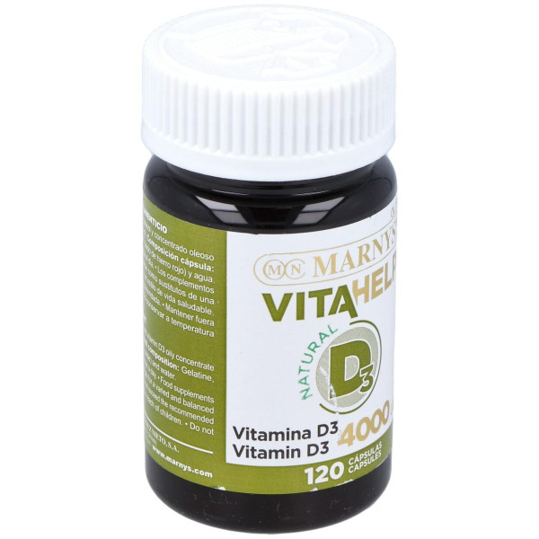Marnys Vitahelp Vitamina D 4000 Ui En Cápsulas