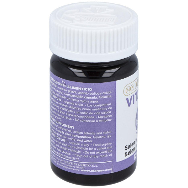 Marnys Selenio 200Mg Línea Vitahelp 120Caps