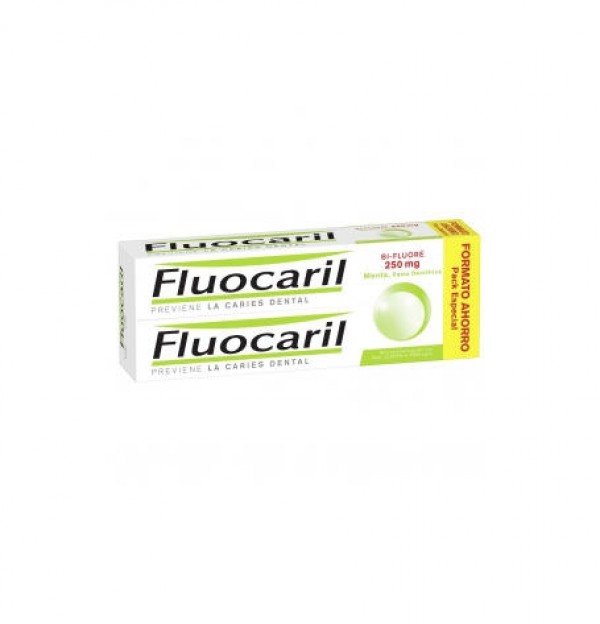 Fluocaril Bi-Fluore 250 Dentifrico (2 Envases 125 Ml Duplo)