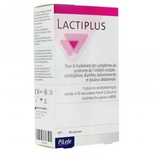 Pileje Cuidado Digestivo Lactiplus 56Caps