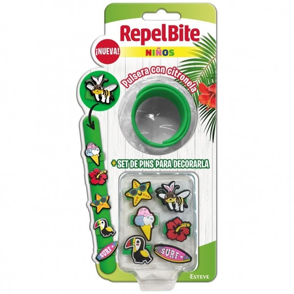 Repelbite Natural Pulsera Para Niños 1U
