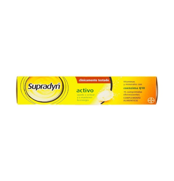 Supradyn Activo (15 Comprimidos Efervescentes)