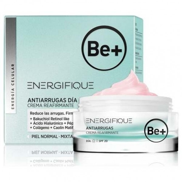 Be+ Energifique Antiarrugas Día Crema Reafirmante Spf20 Piel Normal Mixta 50Ml