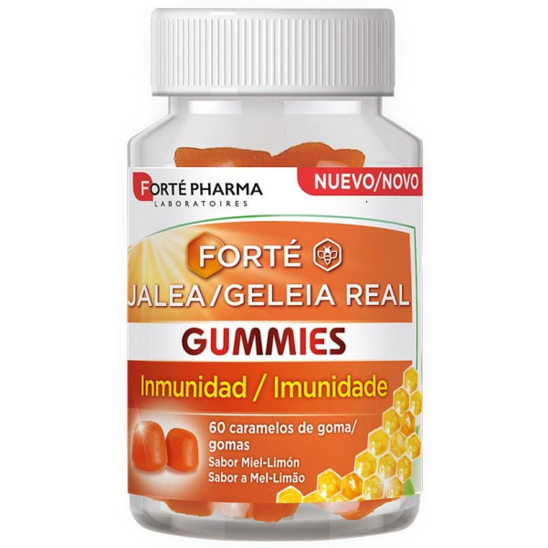 Forte Pharma Jalea Real Gummies Sabor Miel Limón 60Uds