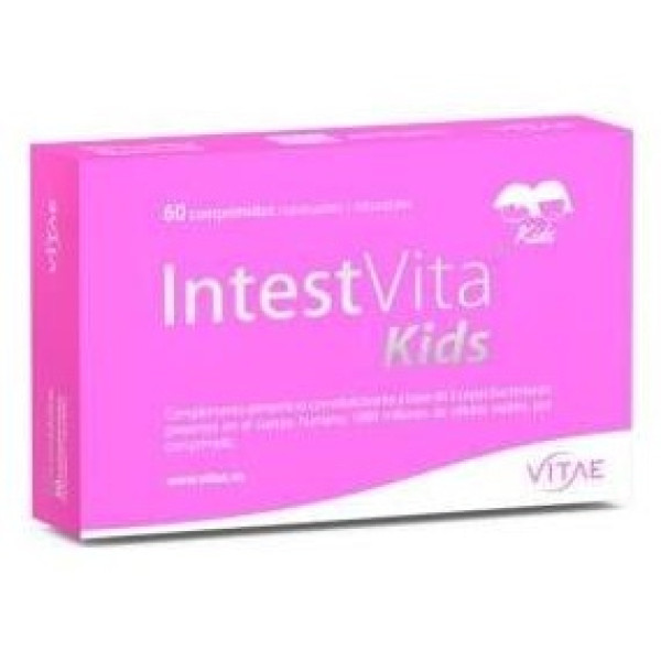 Vitae Intestvita Kids Complemento Alimenticio Masticable 60 Comprimidos