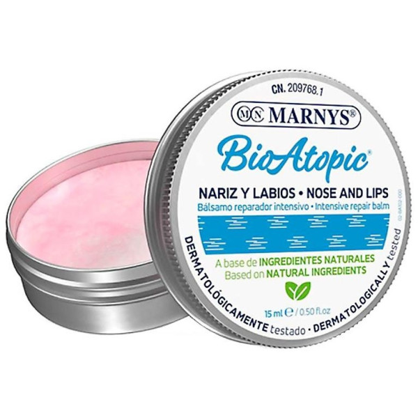Marnys Bioatopic Nariz Y Labios Bálsamo Reparador Intensivo 15Ml