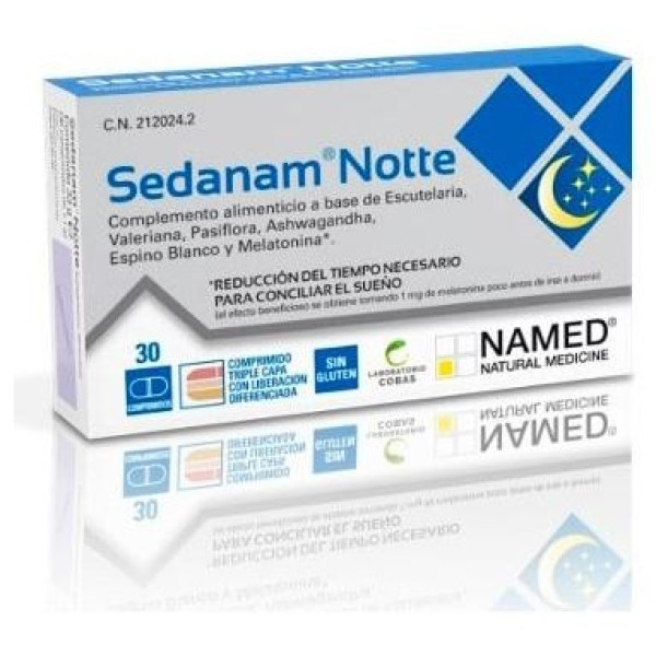 Cobas Sedanam Notte 30 Comprimidos