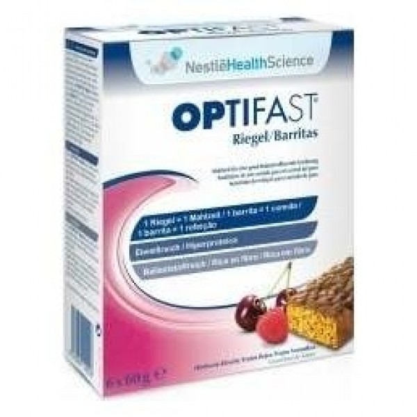 Optifast Barritas Sabor Frutas Del Bosque, 6 Unidades