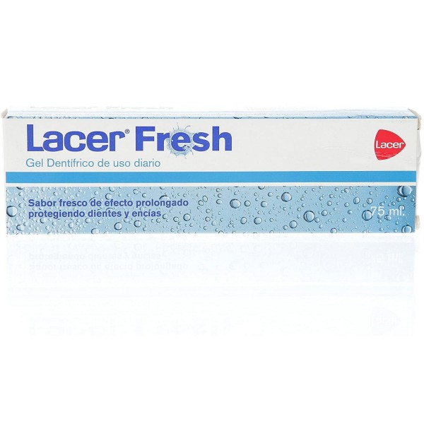 Lacer Fresh Frescor Prolongado Gel Dentifrico (1 Tubo 75 Ml)