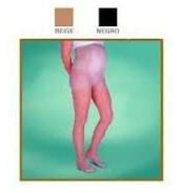 Panty Compresion Normal 140 Den Embarazada - Farmalastic (Talla Extragrande Color Beige)