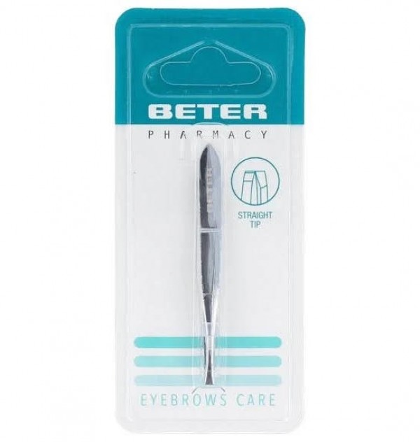 Pinzas Depilar - Beter (Cromada P Recta 7.2 Cm)