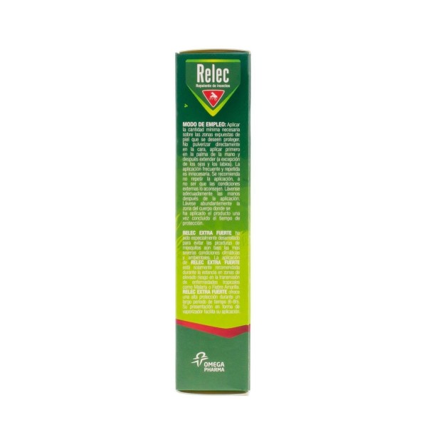 Relec Repelente de Insectos Extra Fuerte Spray, 75 ml. - Perrigo 
