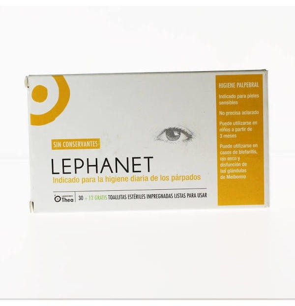 Lephanet Toallitas Esteriles (30 + 12 Toallitas)